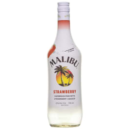 Malibu Strawberry Rum Barbados - 750mL