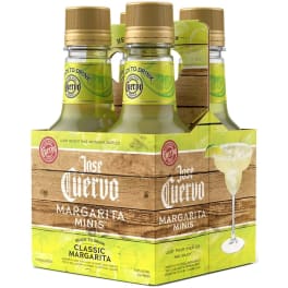 Jose Cuervo Authentic Lime Margarita - 4 bottles / 200mL