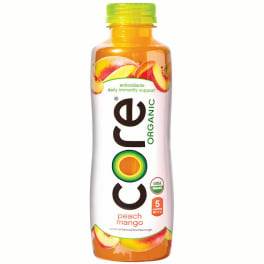 Core Water Peach Mango - 1 bottle / 18oz