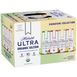 Michelob Ultra Organic Seltzer Signature Collection - 12 cans / 12oz