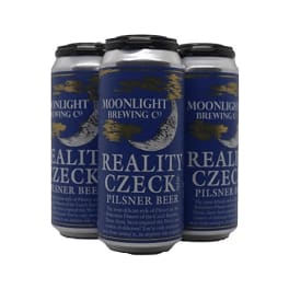 Moonlight Reality Czeck Pilsner - 4 cans / 16oz