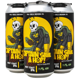 Full Circle Captain Save A Hop IPA - 4 cans / 16oz