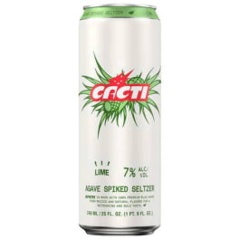 Cacti Lime Agave Spiked Seltzer - 1 can / 25oz