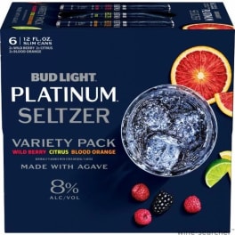 Bud Light Platinum Seltzer Variety Pack - 6 cans / 12oz