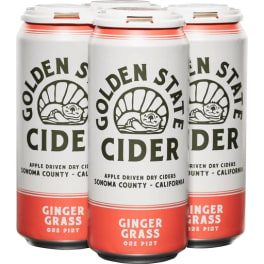Golden State Gingergrass Cider - 4 bottles / 16oz
