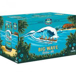 Kona Big Wave Golden Ale - 6 cans / 12oz