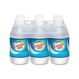 Canada Dry Club Soda - 6x 10oz Bottle