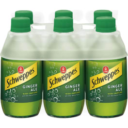 Schweppes Ginger Ale - 6 bottles / 10oz