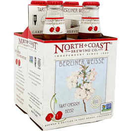 North Coast Tart Cherry Berliner Weisse - 4 bottles / 12oz