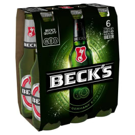 Beck's - 6 bottles / 12oz