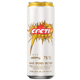 Cacti Pineapple Agave Spiked Seltzer - 1 can / 25oz