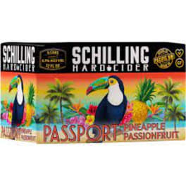 Schilling Passport Pineapple Passionfruit - 6 cans / 12oz