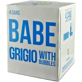 Babe Grigio with Bubbles - 4 cans / 250mL