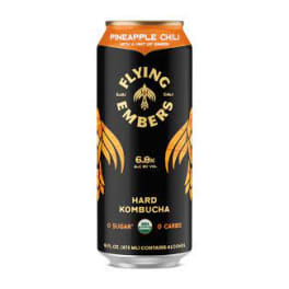 Flying Embers Pineapple Chili Hard Kombucha - 1 can / 16oz