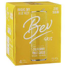 Bev Pinot Gris - 4 cans / 250mL
