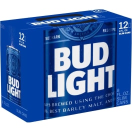 Bud Light - 12 cans / 8oz