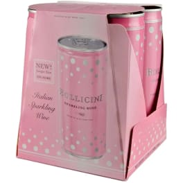 Bollicini Sparkling Rose - 4 cans / 250mL