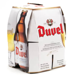 Duvel Belgian Ale - 4 bottles / 11.2oz