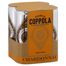 Francis Coppola Diamond Collection Chardonnay - 4 cans / 250mL