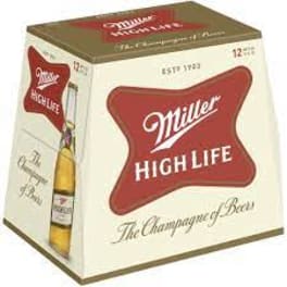 Miller High Life - 12 bottles / 12oz