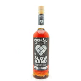 Slow Hand Six Woods Cask Whiskey From Greenbar Distillery - 750mL