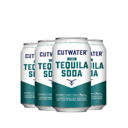 Cutwater Lime Tequila Soda - 4 cans / 12oz