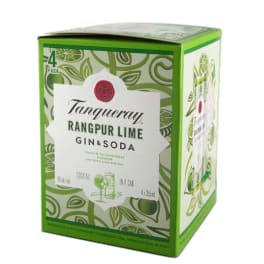 Tanqueray Rangpur Lime Gin & Soda - 4 Cans/ 12oz