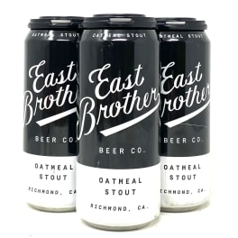 East Brother Oatmeal Stout - 4 cans / 16oz
