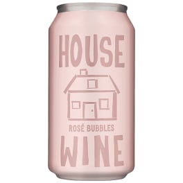House Wine Rosé Bubbles - 375ml Can