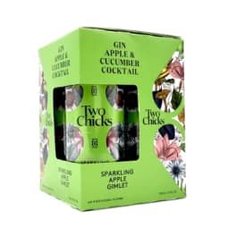 Two Chicks Sparkling Apple Gimlet - 4 Cans/ 12oz