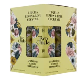 Two Chicks Sparkling Citrus Margarita - 4 Cans/ 12oz