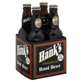 Hank's Gourmet Root Beer Sodas - 4 bottles / 12oz