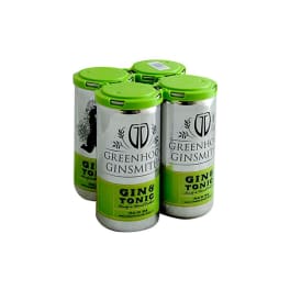 Greenhook Ginsmiths Gin And Tonic - 4 cans / 200mL