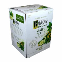 Ketel One Botanical Vodka Spritz Cucumber & Mint Cans - 4 cans / 12oz