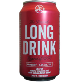 Long Drink Cranberry Soda - 1 can / 12oz