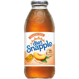Snapple Diet Peach Tea - 1 bottle / 32oz