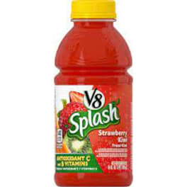 V8 Splash Strawberry Kiwi - 1 Bottle/ 16oz