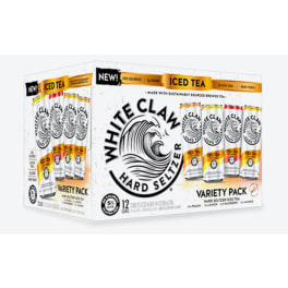 White Claw Hard Seltzer Iced Tea Variety Pack - 12 Cans/ 12oz