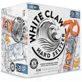 White Claw 70 Clementine - 6 Cans/ 12oz