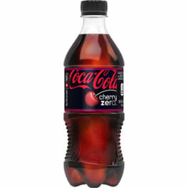 Coca-Cola Zero Cherry - 1 bottle / 20oz