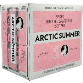 Arctic Summer Ruby Red Grapefruit - 6x 12oz Cans