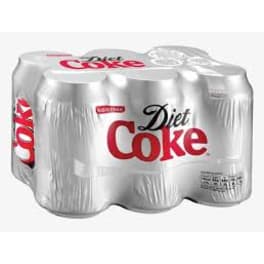 Diet Coke - 6x 12oz Cans