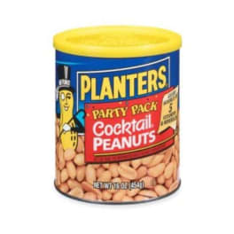 Planters Cocktail Peanuts - 12oz Can
