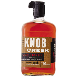 Knob Creek Single Barrel Bourbon Whiskey - 750ml Bottle