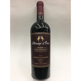Menage A Trois Decadence Cabernet Sauvignon - 750ml Bottle