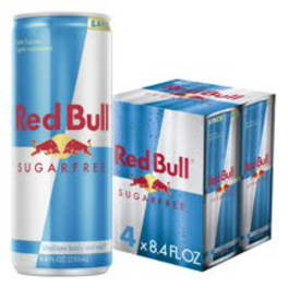 Red Bull Sugar Free - 4x 8.4oz Cans