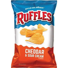 Ruffles Cheddar & Sour Cream - 8.5oz Bag