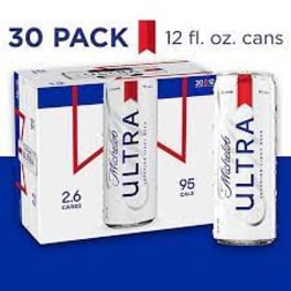 Michelob Ultra Beer 30 Pack 12oz Cans