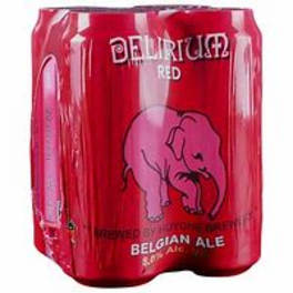 Delirium 16.9oz 4pack Can RED