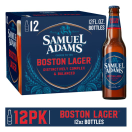 Samuel Adams Boston Lager 12Pack 12oz Bottles